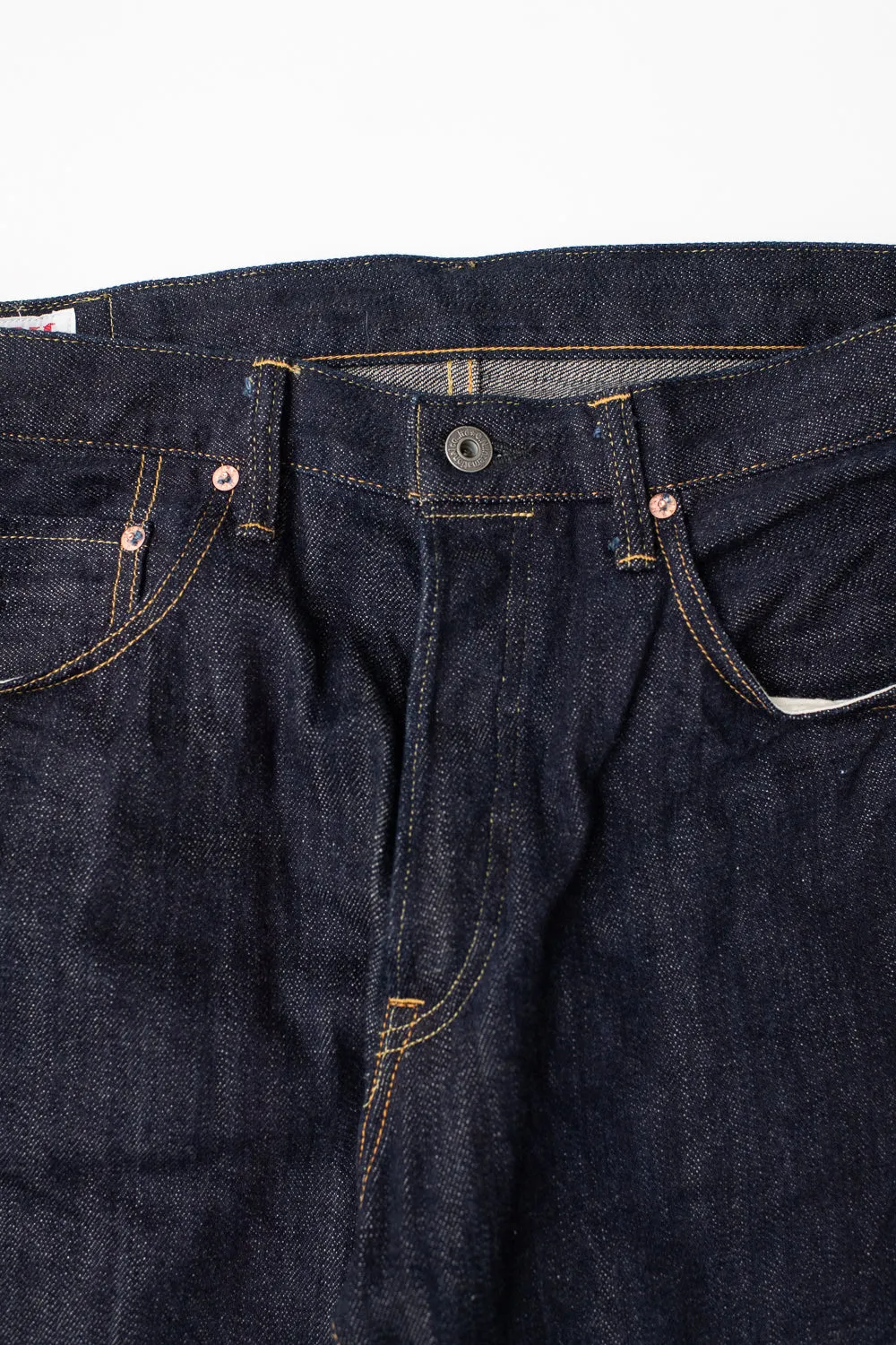 022-KIRAKU - 12oz "Natural Indigo" Selvedge Denim - Relax Straight Fit