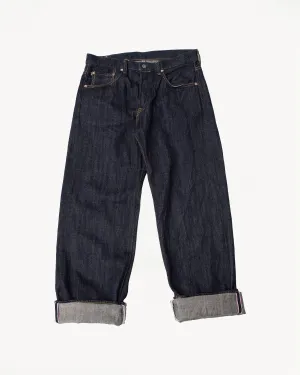 022-KIRAKU - 12oz "Natural Indigo" Selvedge Denim - Relax Straight Fit