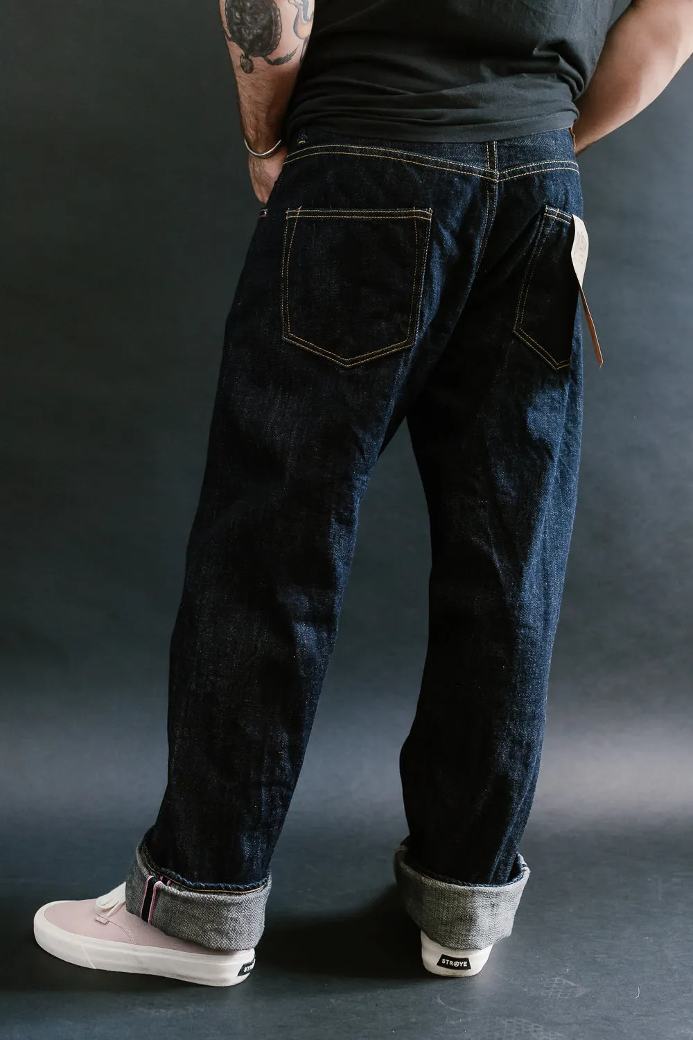 022-KIRAKU - 12oz "Natural Indigo" Selvedge Denim - Relax Straight Fit