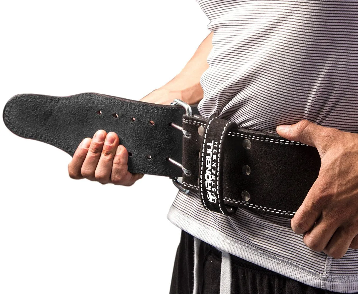 10mm Weight Lifting Belt - Double Prong