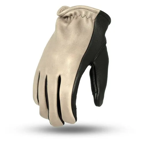 2-Tone Leather Driving Gloves