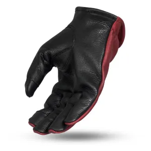 2-Tone Leather Driving Gloves