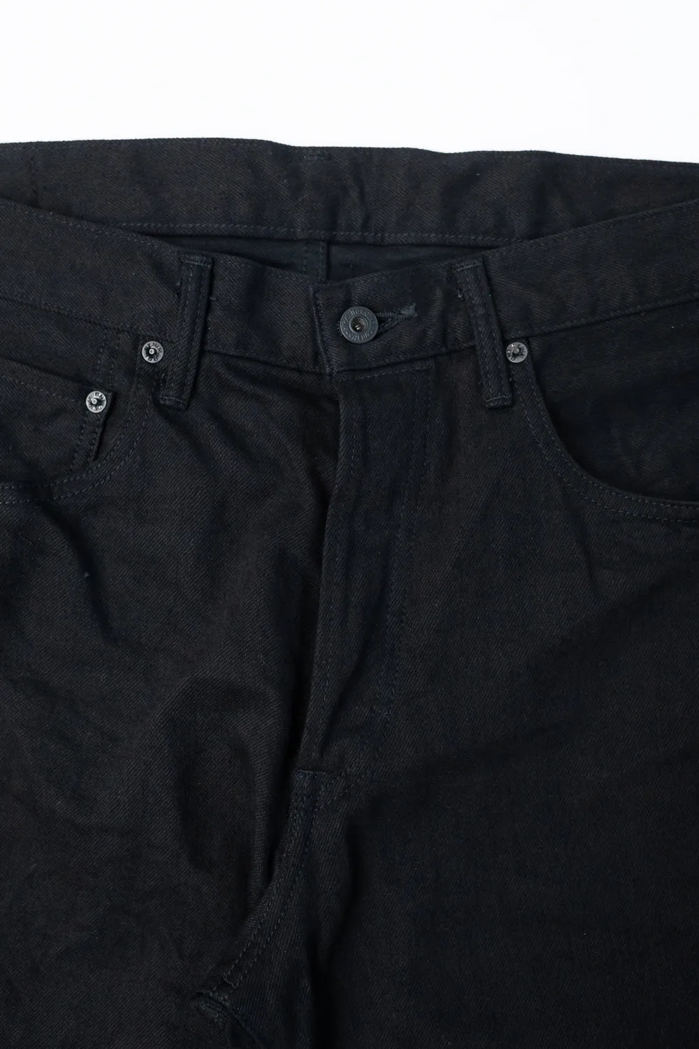 242-13BK - 13oz "Jet Black" Jeans - Wide Straight