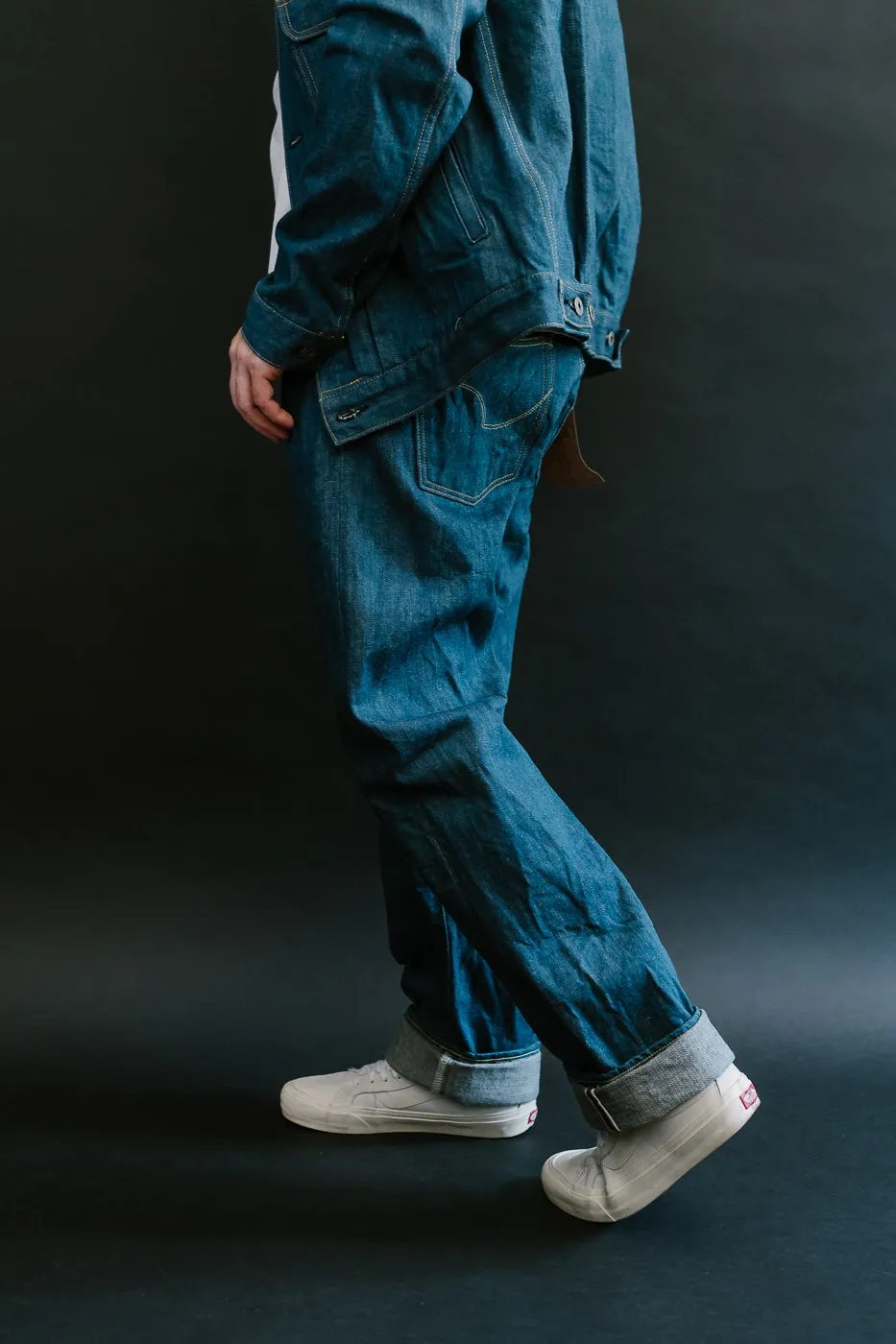 570 OFBD - 13.7oz "Old Faded Blue" Selvedge Denim - Classic Straight Fit