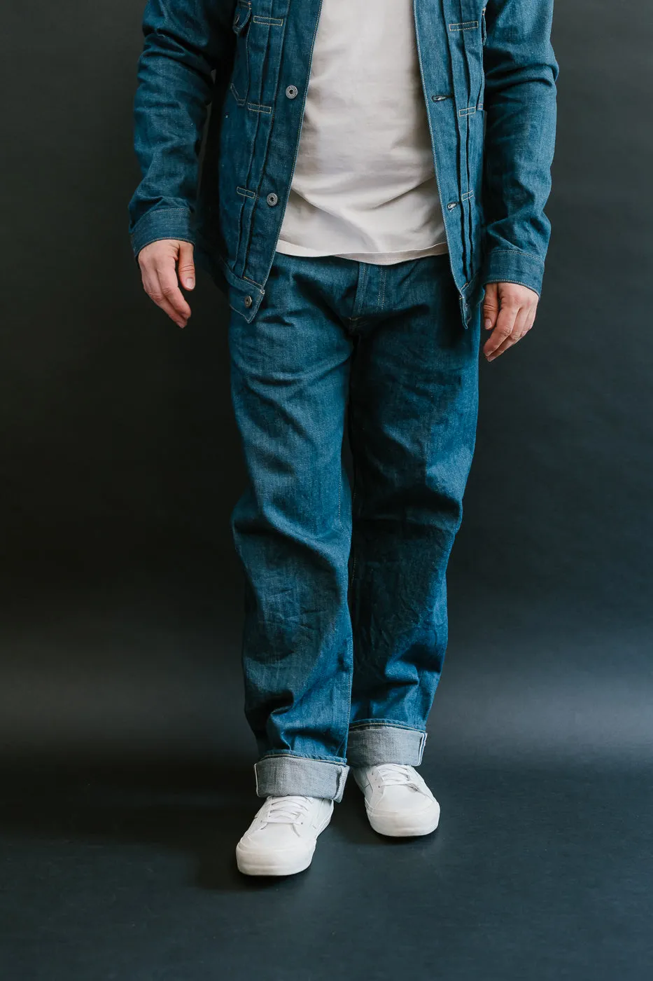 570 OFBD - 13.7oz "Old Faded Blue" Selvedge Denim - Classic Straight Fit