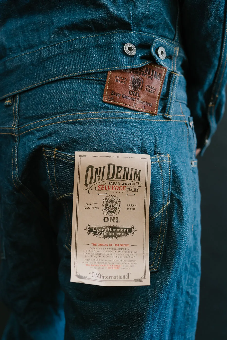 570 OFBD - 13.7oz "Old Faded Blue" Selvedge Denim - Classic Straight Fit