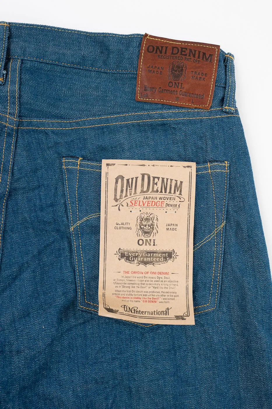 570 OFBD - 13.7oz "Old Faded Blue" Selvedge Denim - Classic Straight Fit