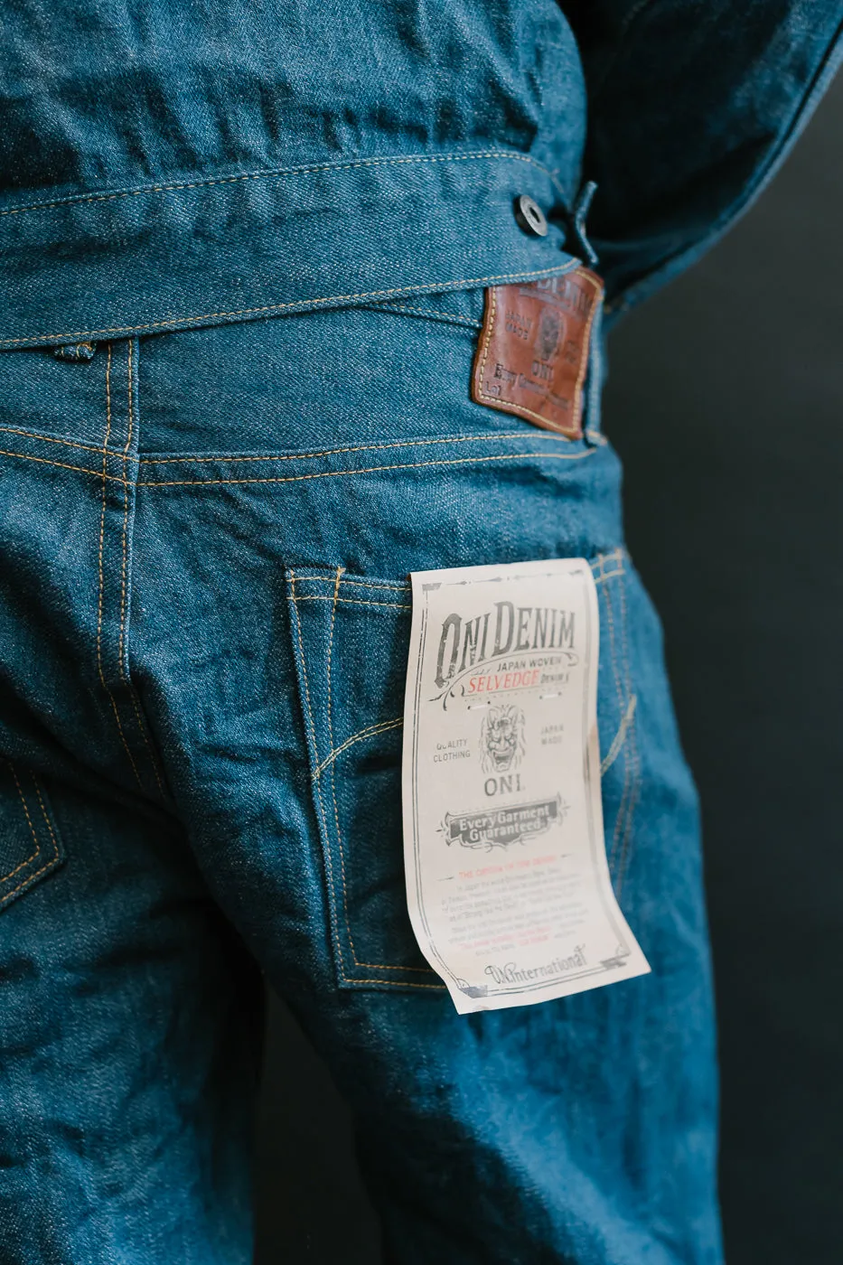 570 OFBD - 13.7oz "Old Faded Blue" Selvedge Denim - Classic Straight Fit