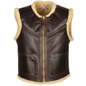 Aero Outlaw Shearling Vest