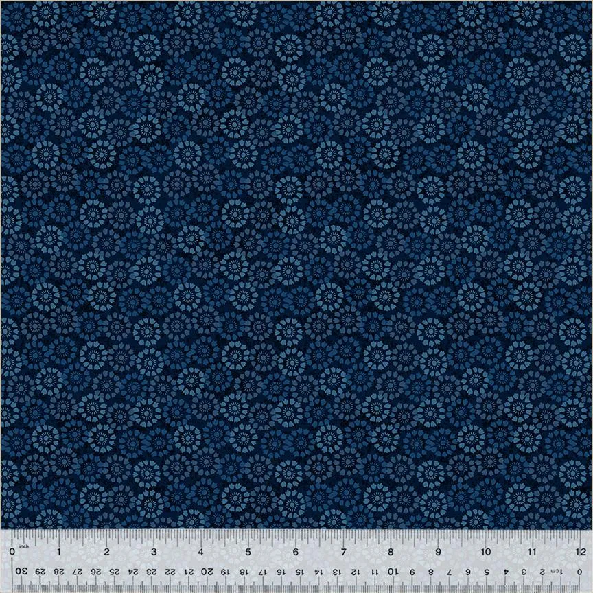 Banyan: Navy Mini Medallion