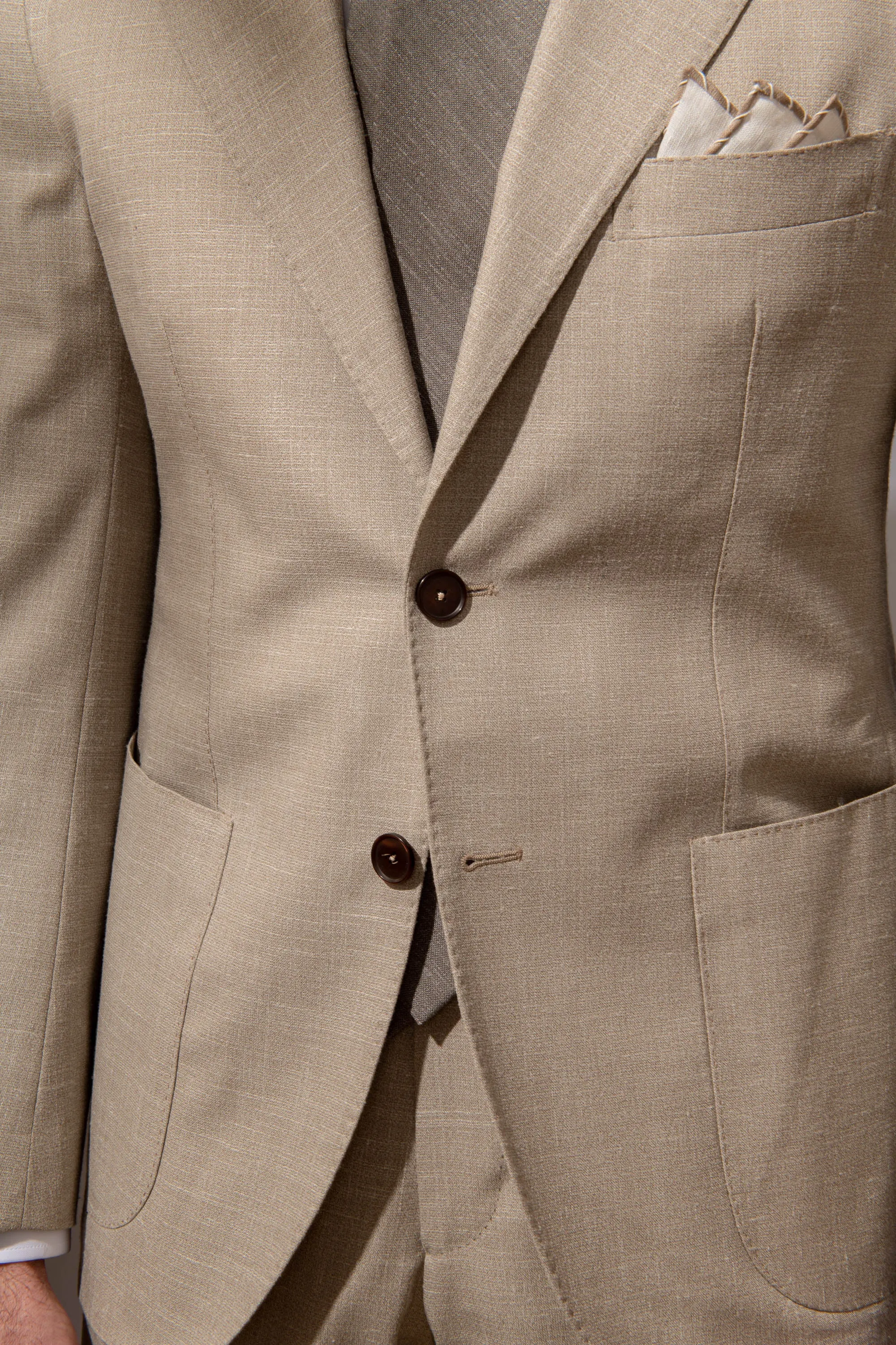 Beige Suit - Made in Italy