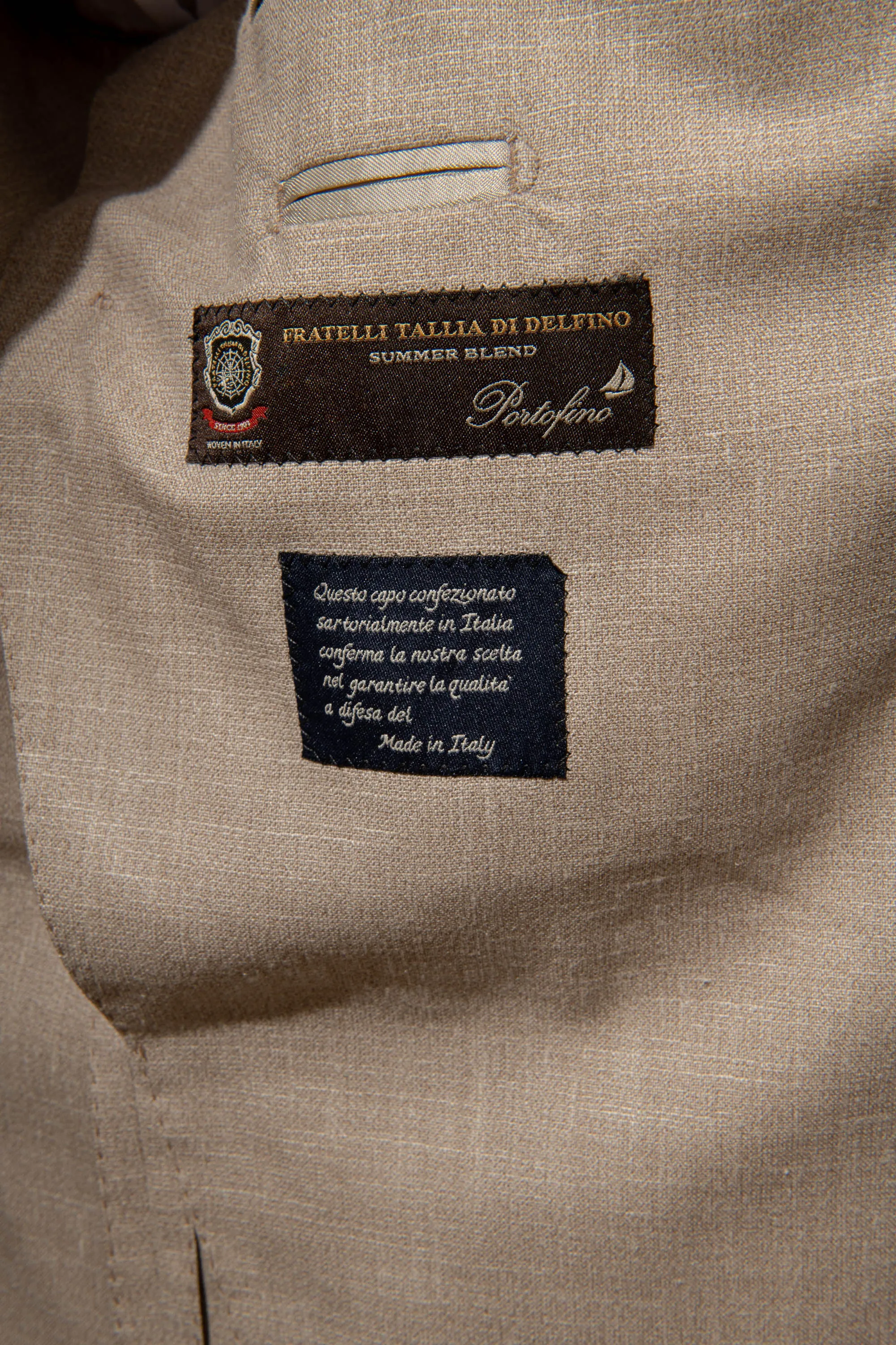 Beige Suit - Made in Italy