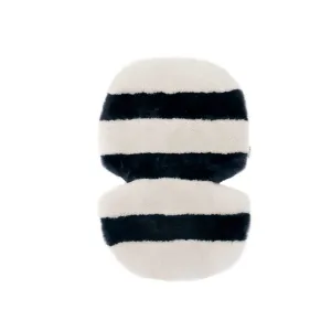 BINIBAMBA Merino Sheepskin Snuggler - Half Moon Stripe