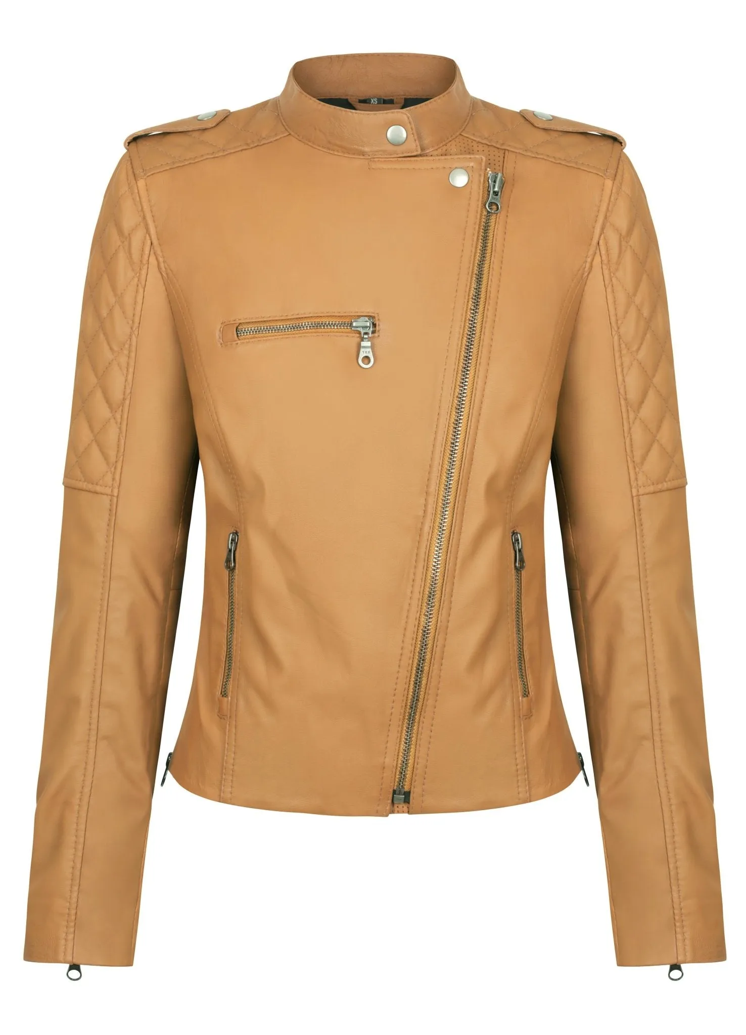 Black Arrow Ladies Liberty Wheels 2.0 Leather Jacket