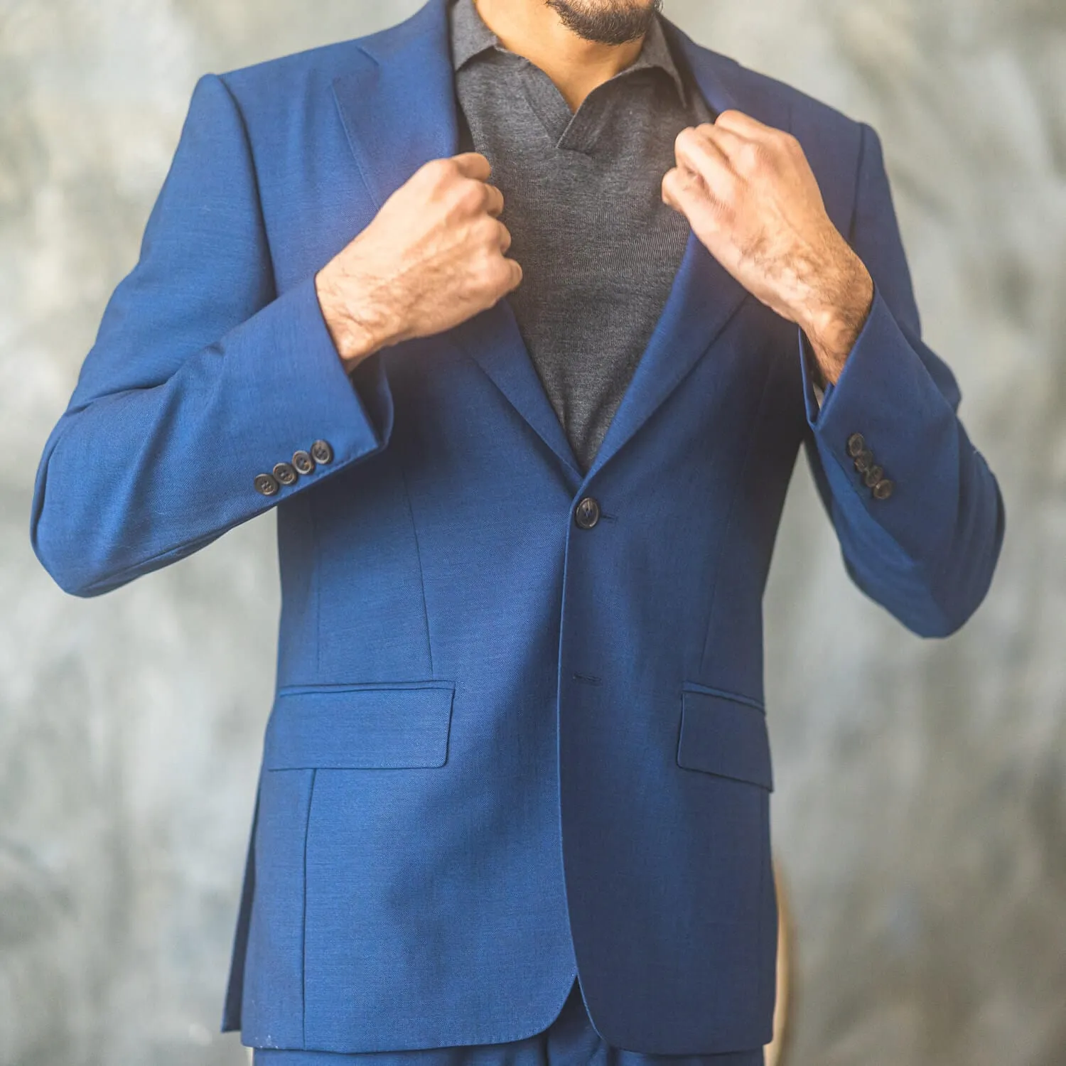 Blue Huddersfield Fresco Suit