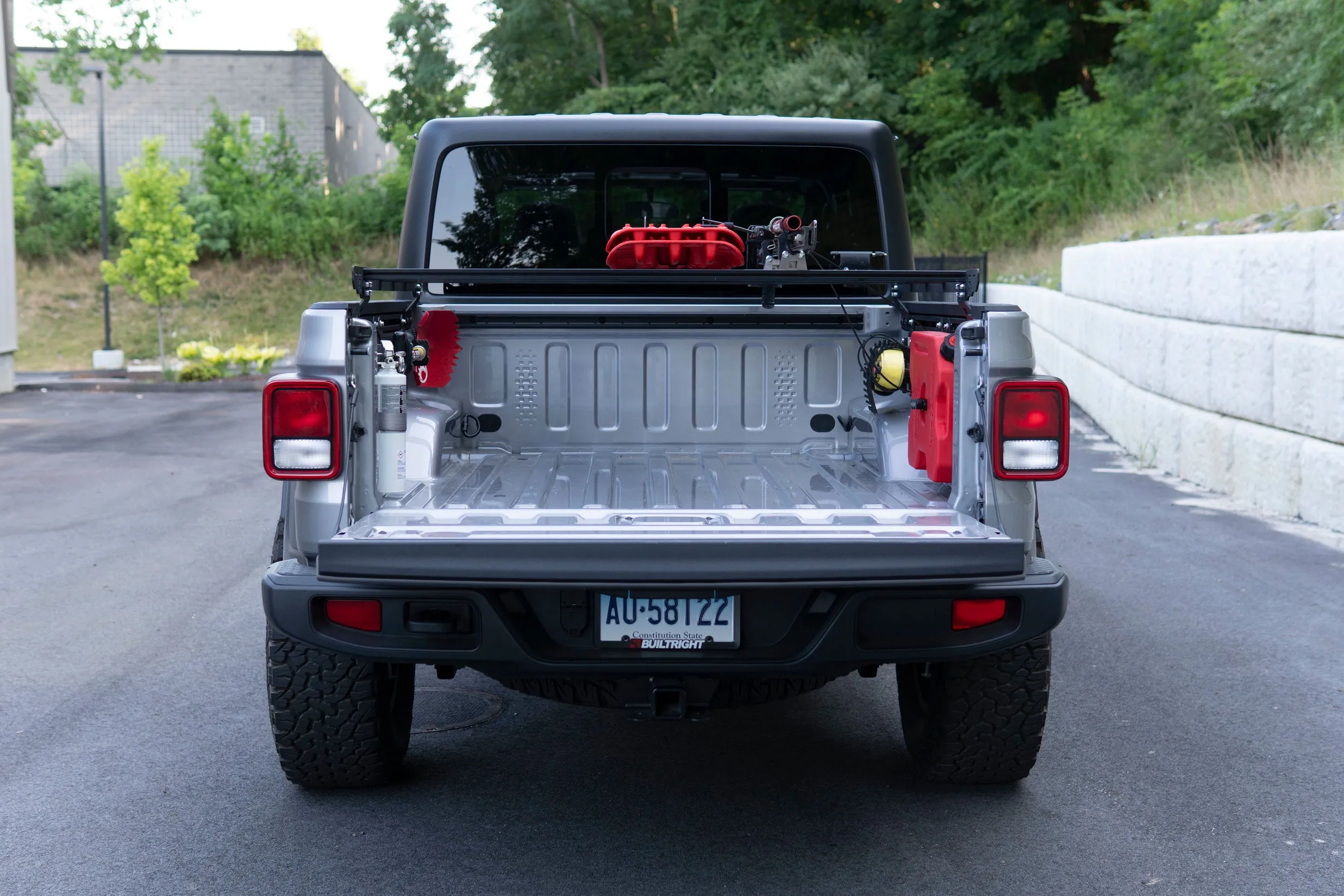 BuiltRight Industries - Bedside Rack System - 4 Panel Kit - 2020 Jeep Gladiator