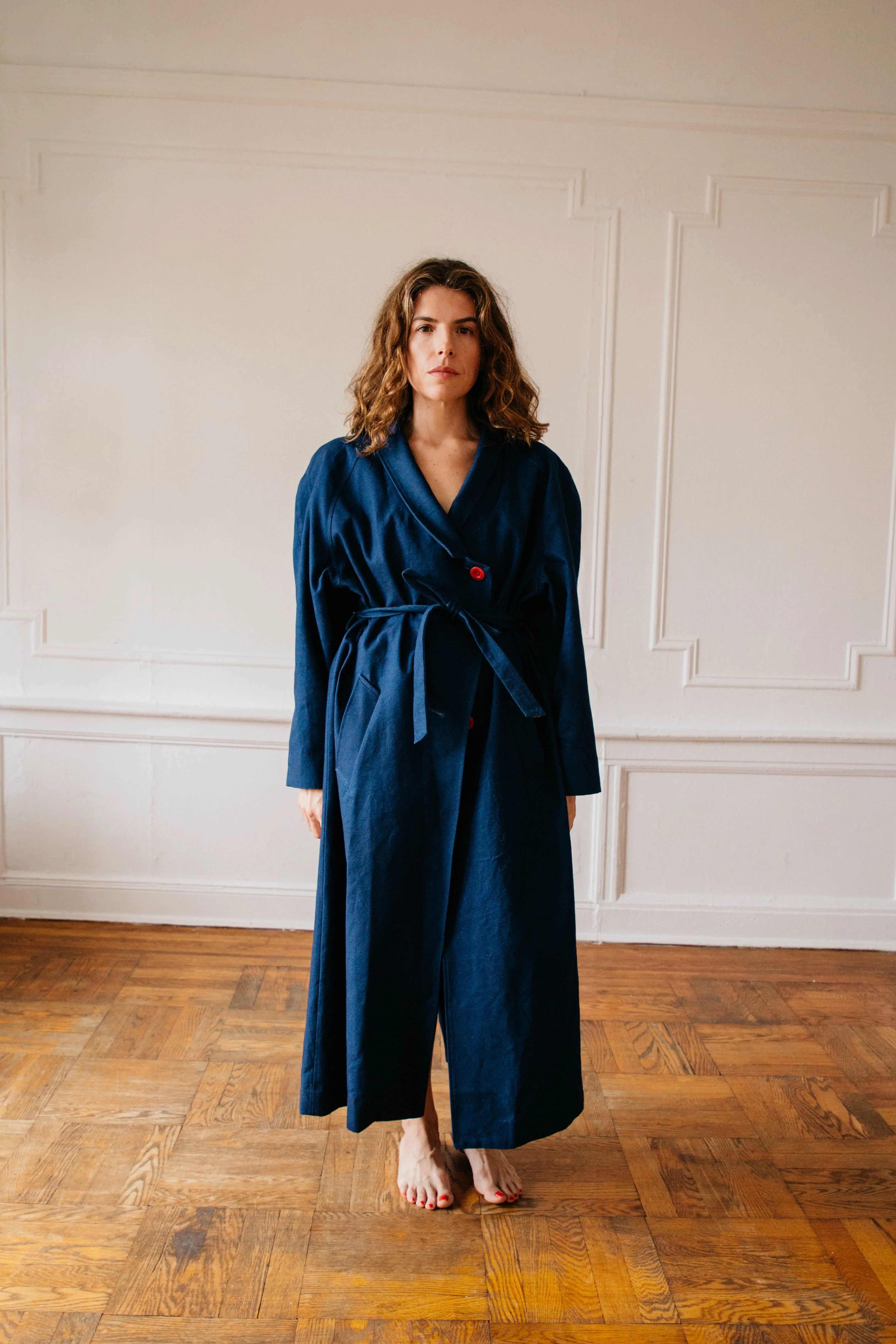 Cassidy Coat - Indigo