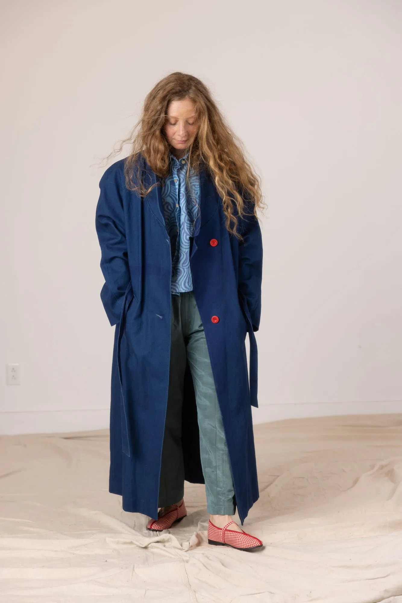 Cassidy Coat - Indigo