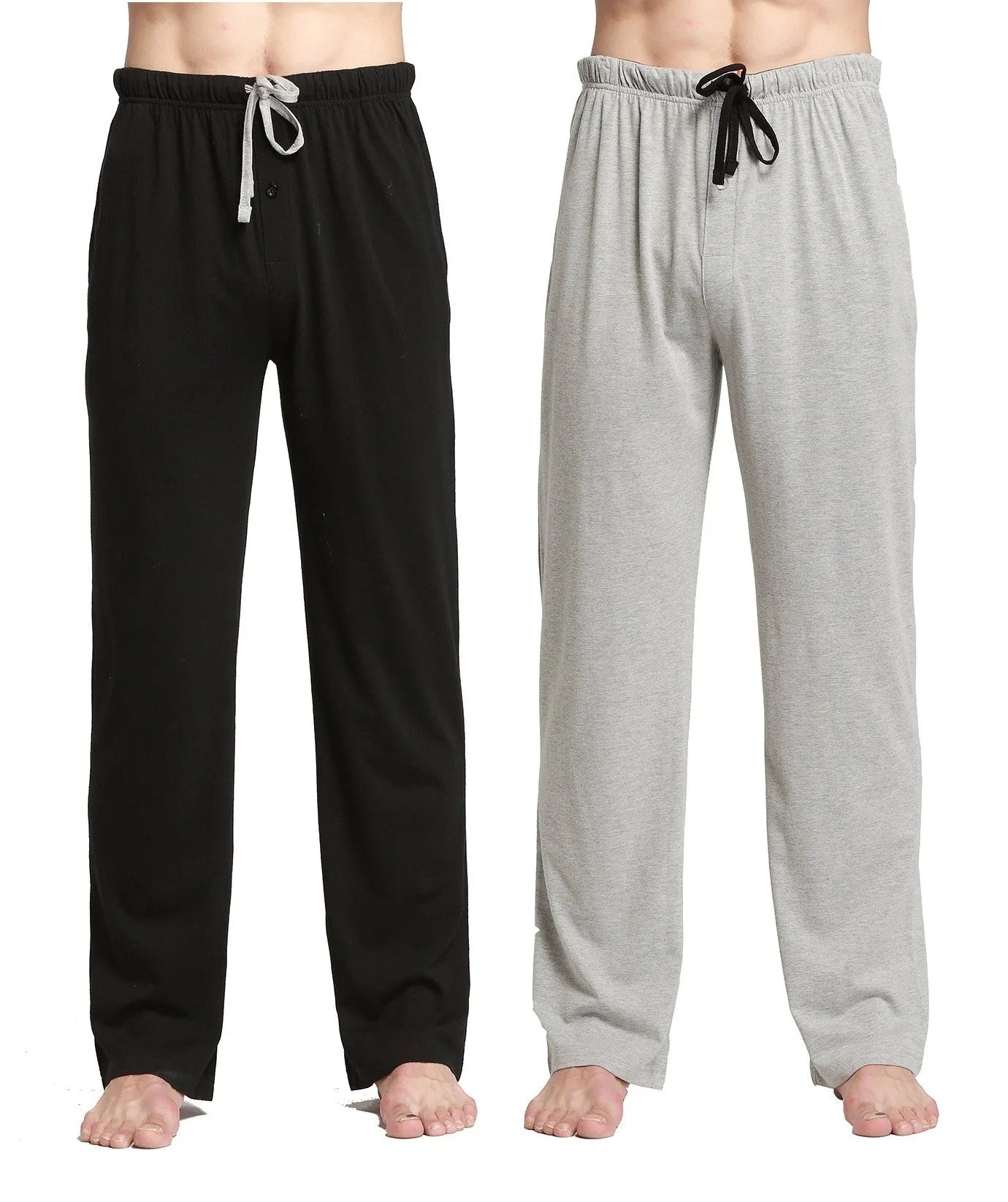 CYZ Comfortable Jersey Cotton Knit Pajama Lounge Sleep Pants