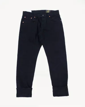 D1864S - 14oz "Kurozome" Selvedge Jeans Relaxed Taper - Black