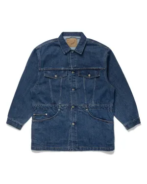 Denim Half Coat