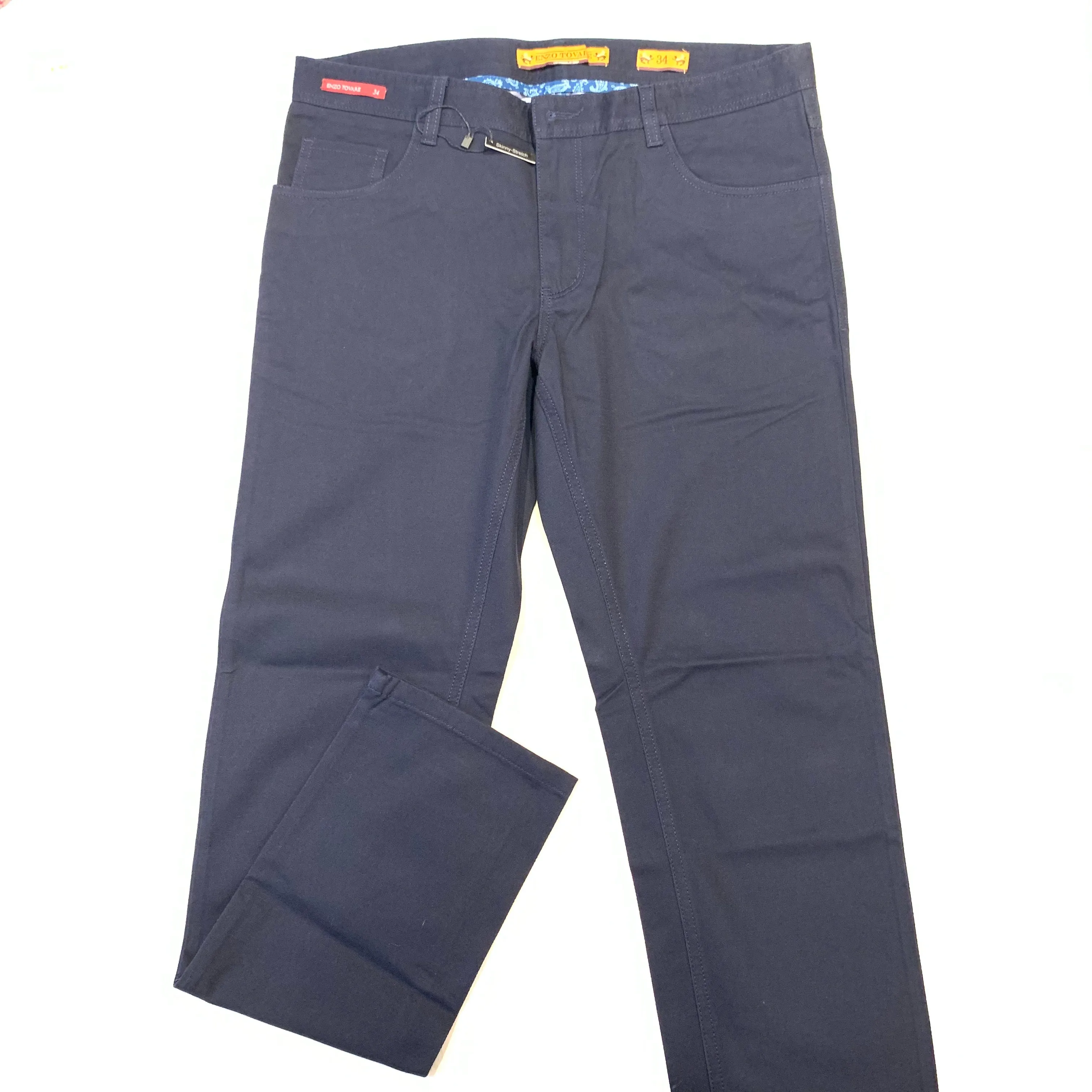 Enzo Beta Skinny-17 Navy High-end Pants