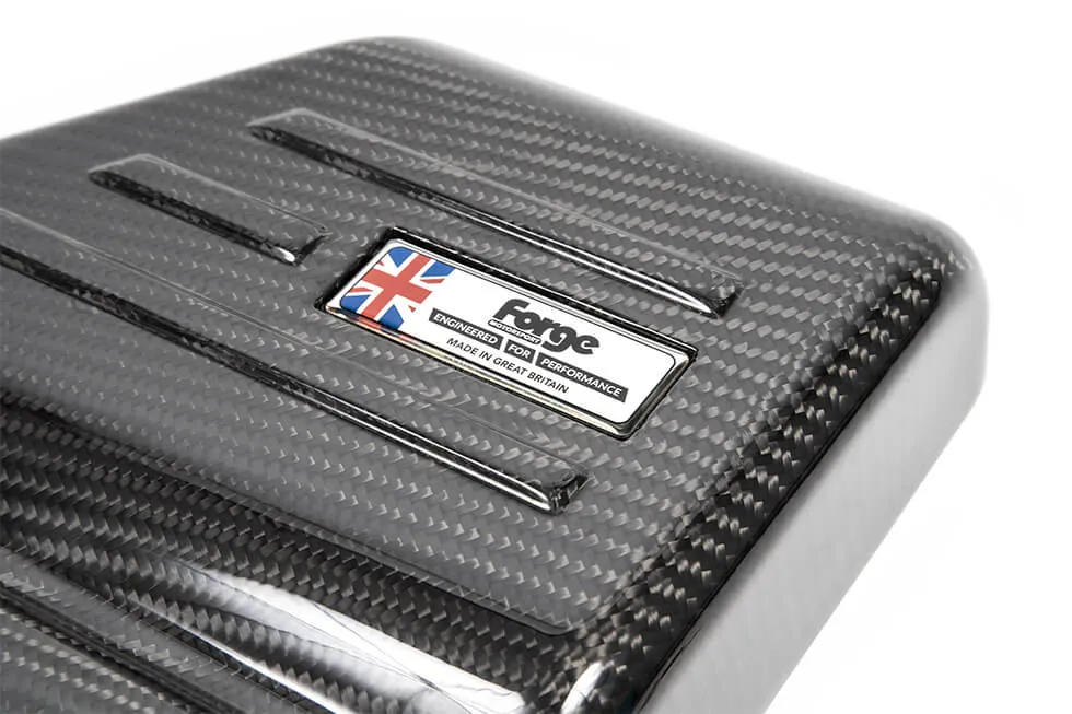 FORGE FMEC4 Carbon Fibre Engine Cover for the FIAT Abarth 500/ 595/ 695