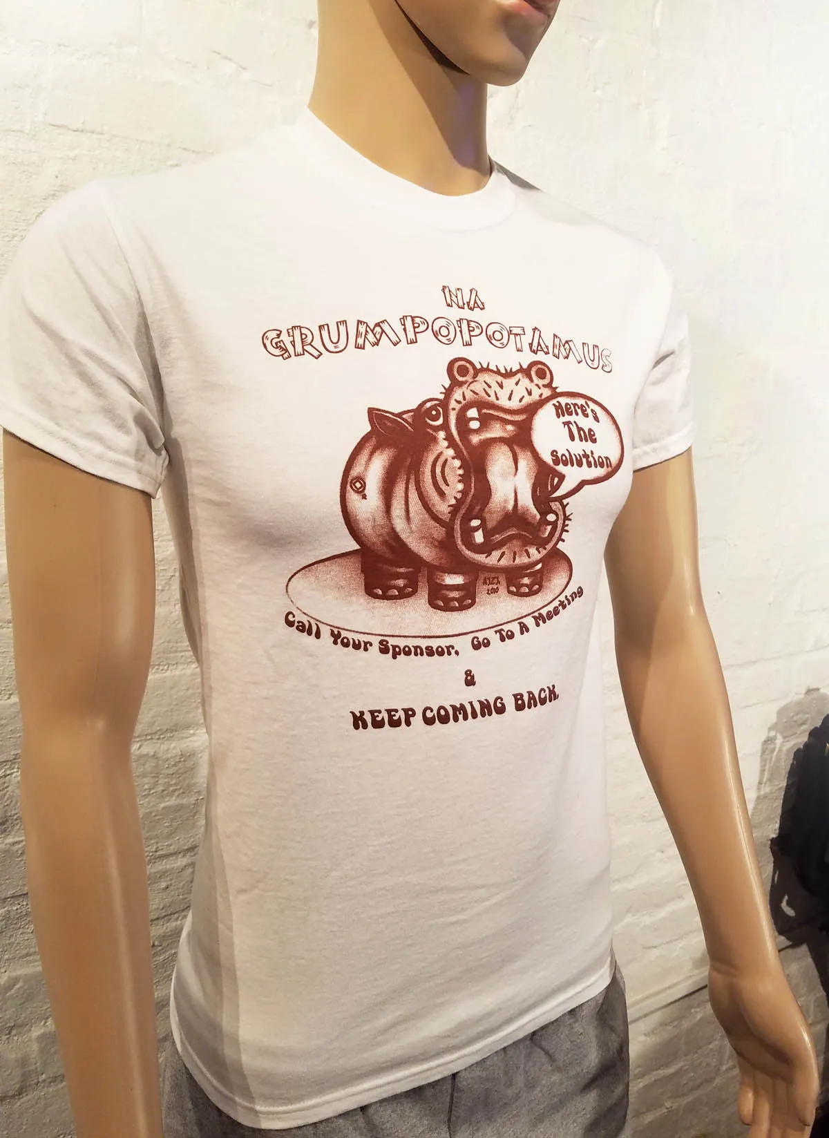 Grumpopotumus Tee