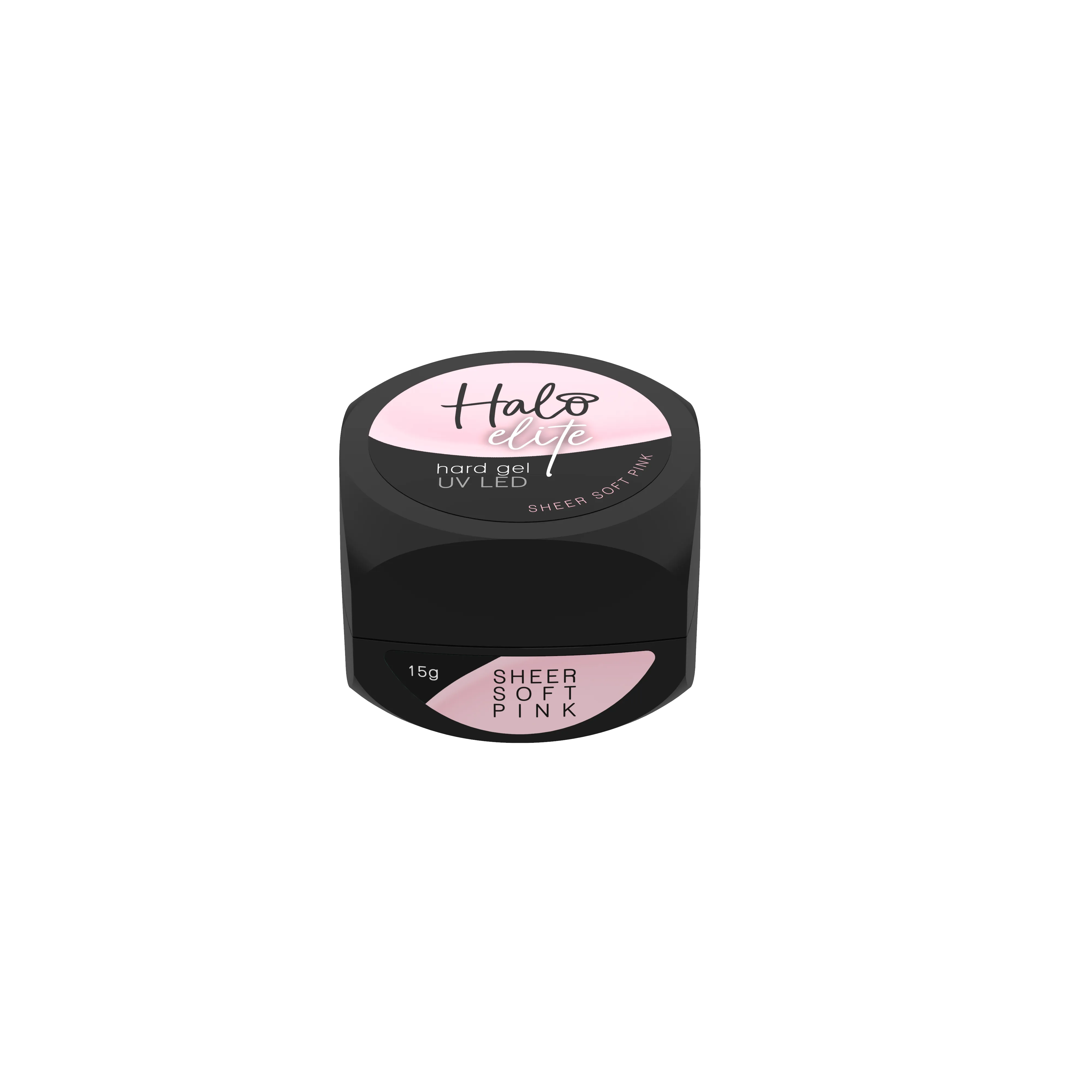 Halo Elite Hard Gel Sheer Soft Pink 15g