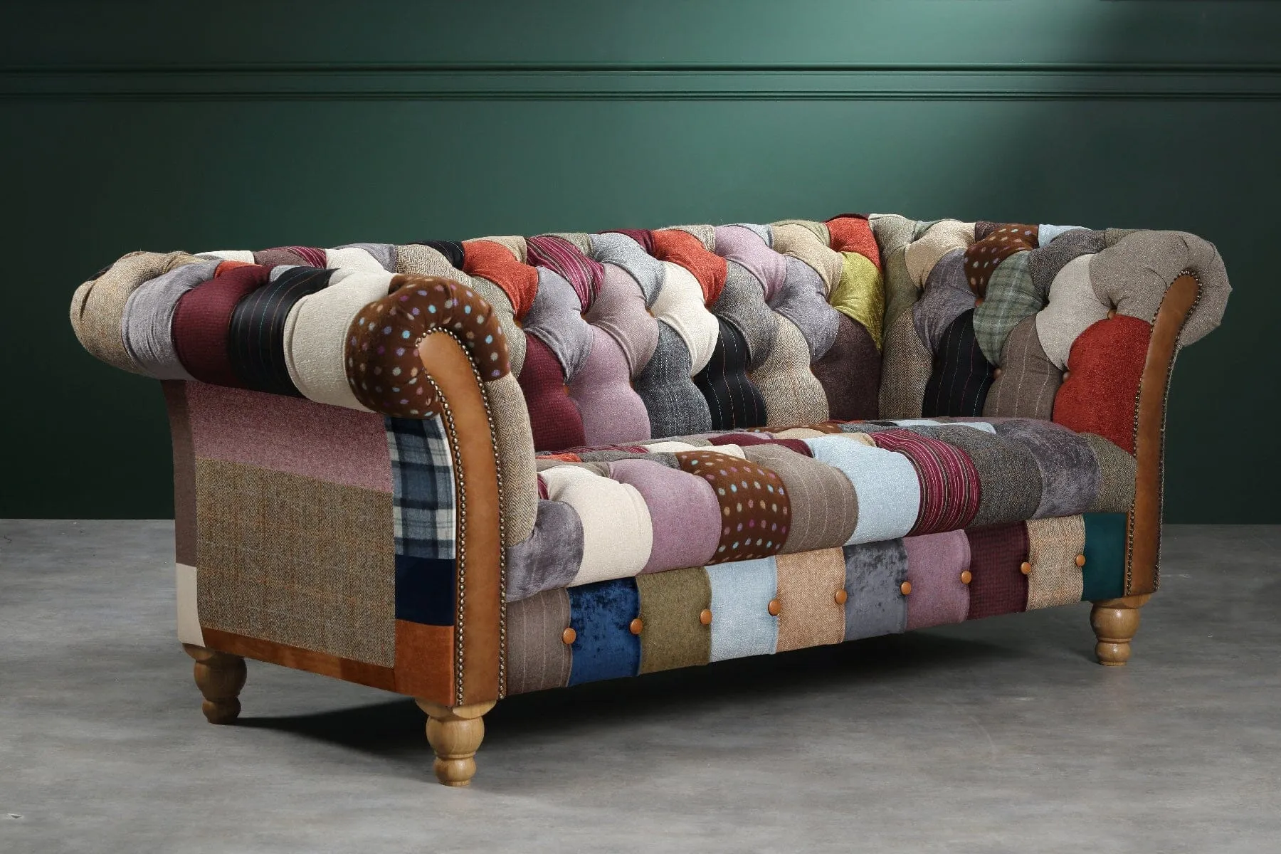 Harlequin Patchwork 2 Seater Chester Club