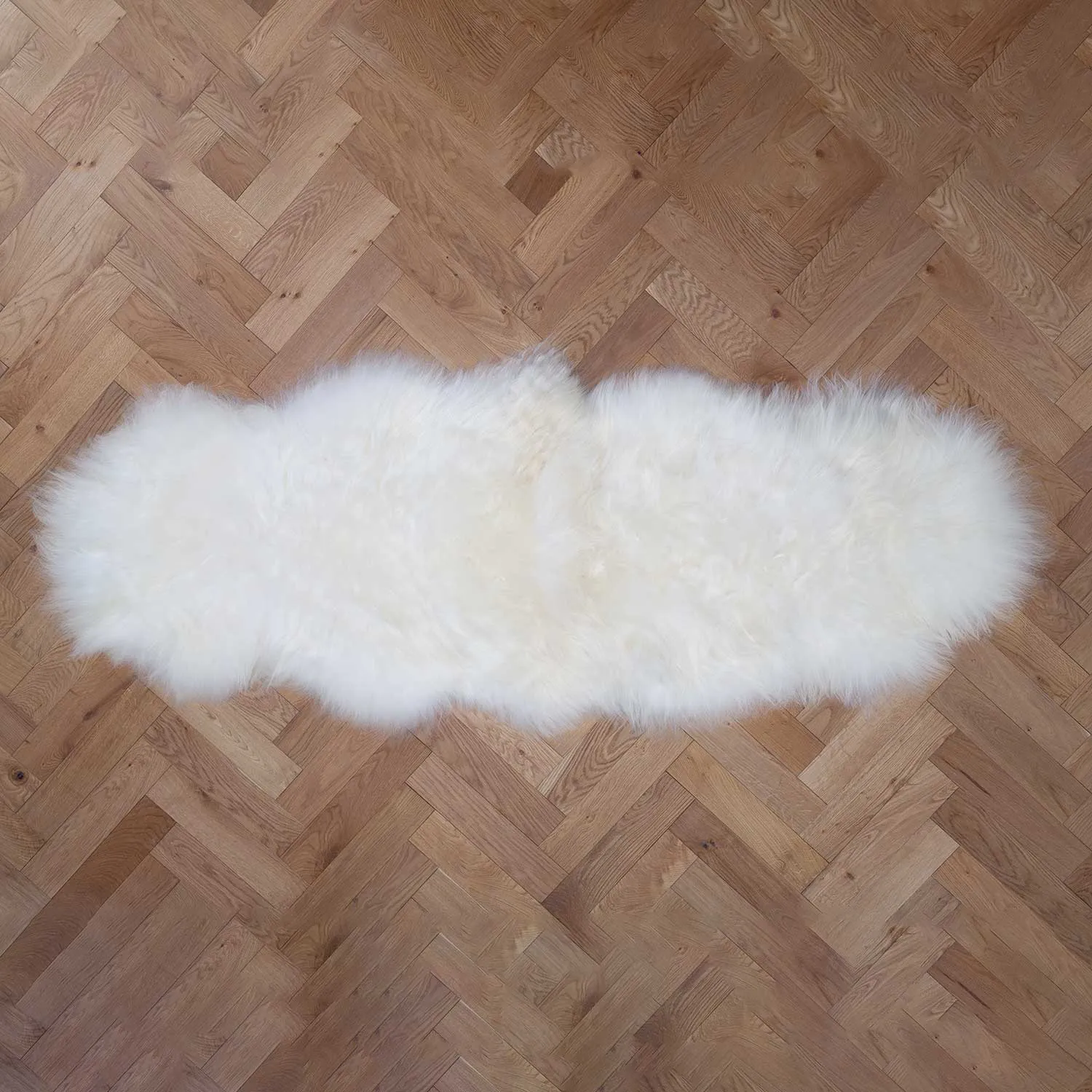 Icelandic Double Sheepskin Natural White