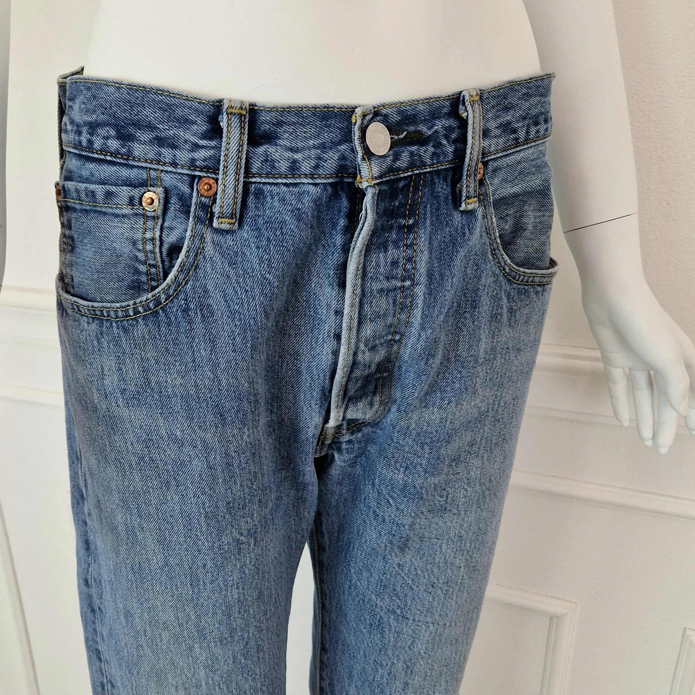 Jeans Levi's 501 lavaggio chiaro W32