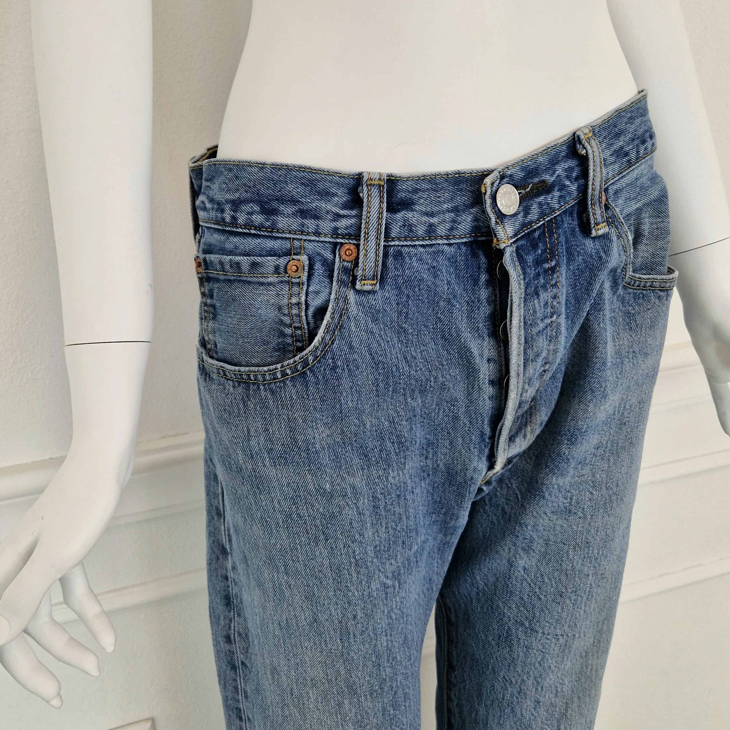 Jeans Levi's 501 lavaggio chiaro W32