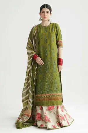 Lawn Unstitched 24 - Aaina-8B