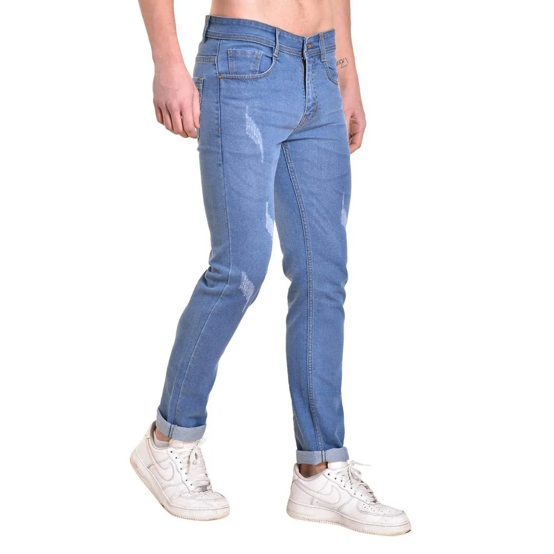 Light Blue Damaging Jeans