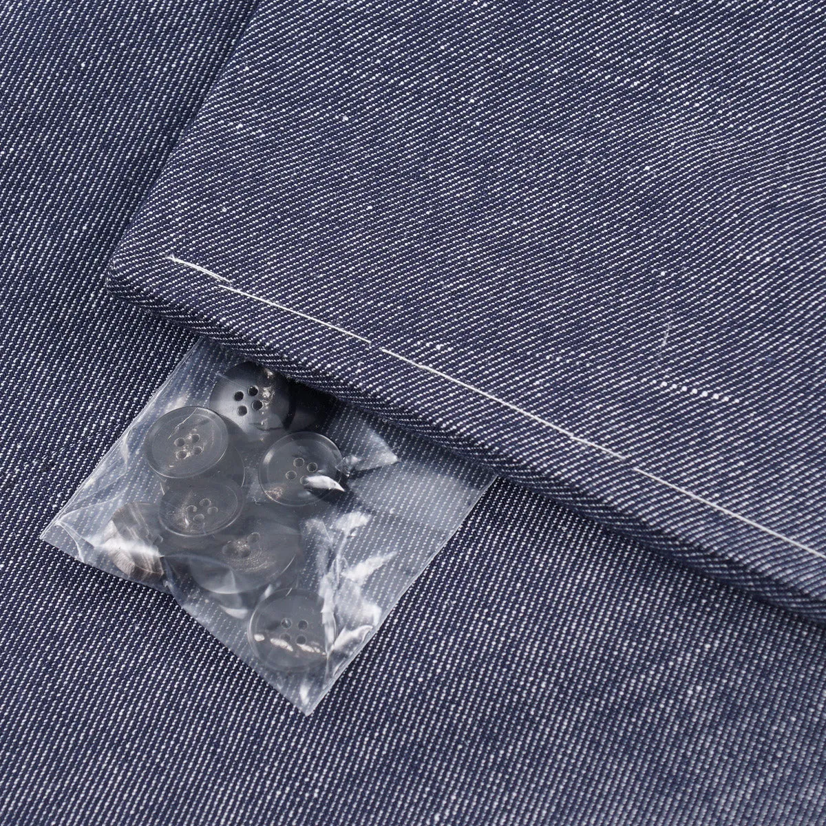 Luigi Borrelli Chambray Denim Sport Coat