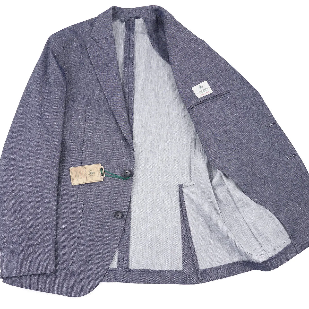 Luigi Borrelli Chambray Denim Sport Coat