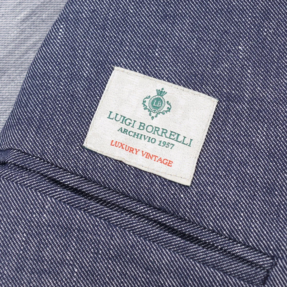 Luigi Borrelli Chambray Denim Sport Coat