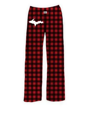 Michigan Upper Peninsula Plaid Lounge Pants