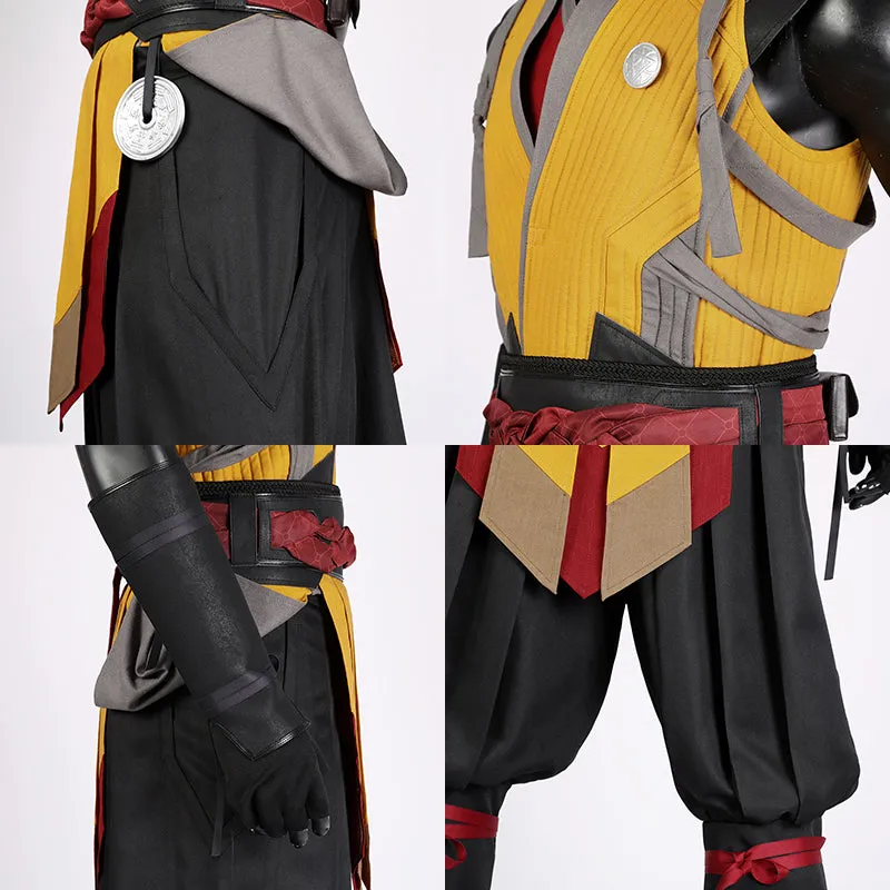 Mortal Kombat 1 Scorpion Cosplay Costume