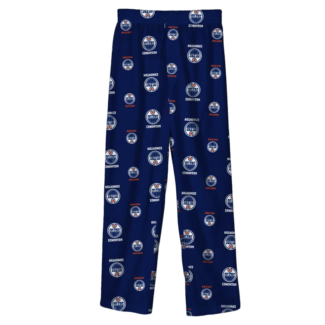 NHL Branded Toddler Edmonton Oilers Pajama Pants