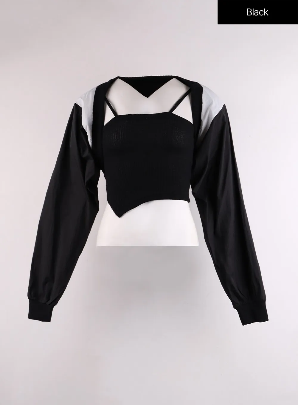 Nylon Bolero Top IF402