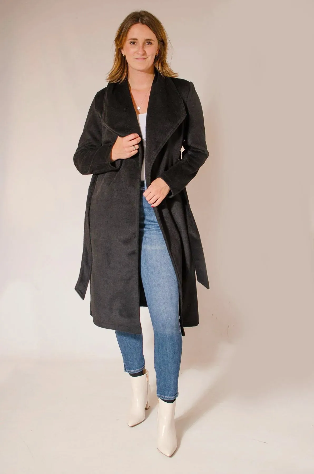 Pippa Shawl Collar Maxi Coat