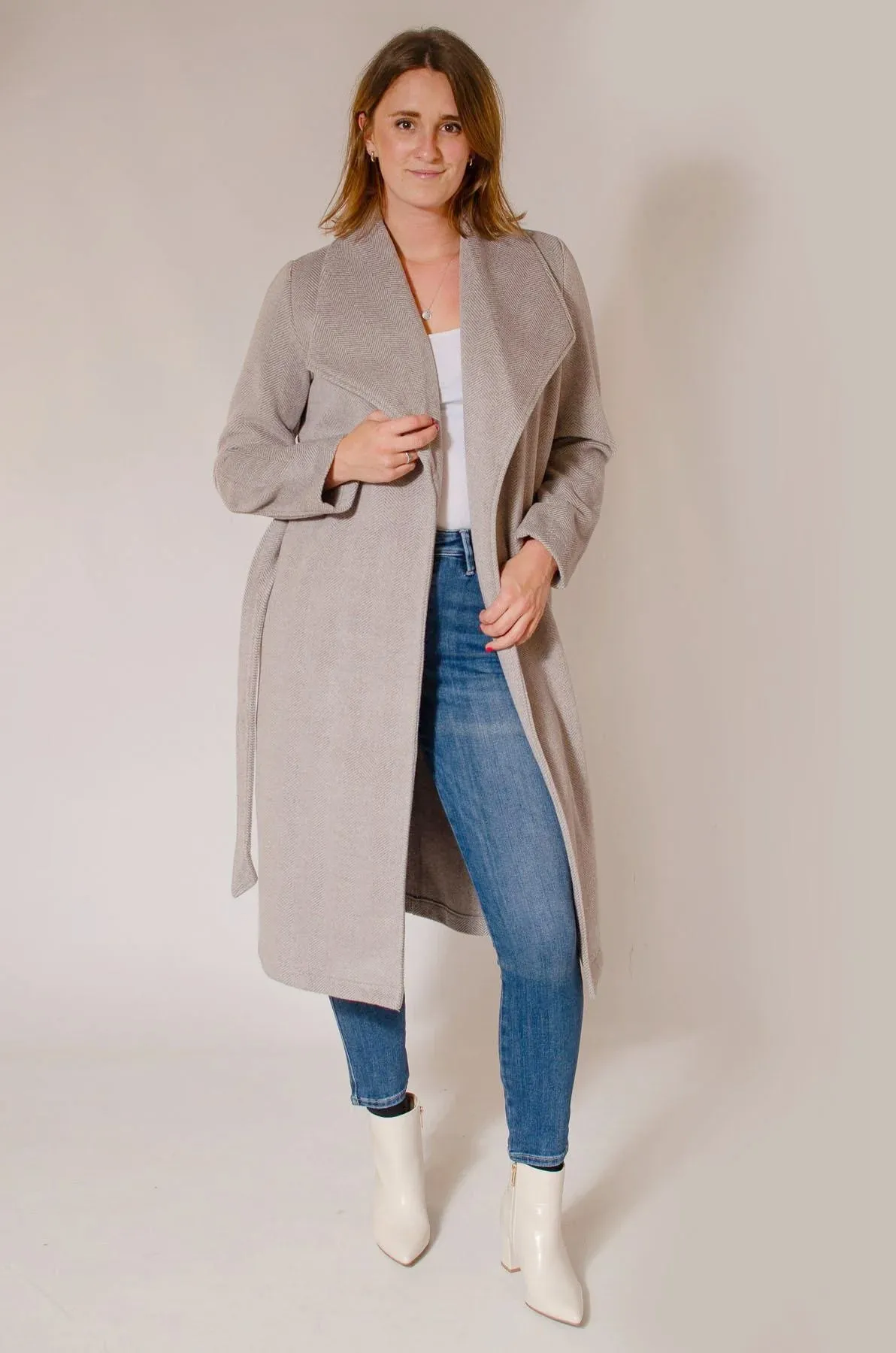 Pippa Shawl Collar Maxi Coat