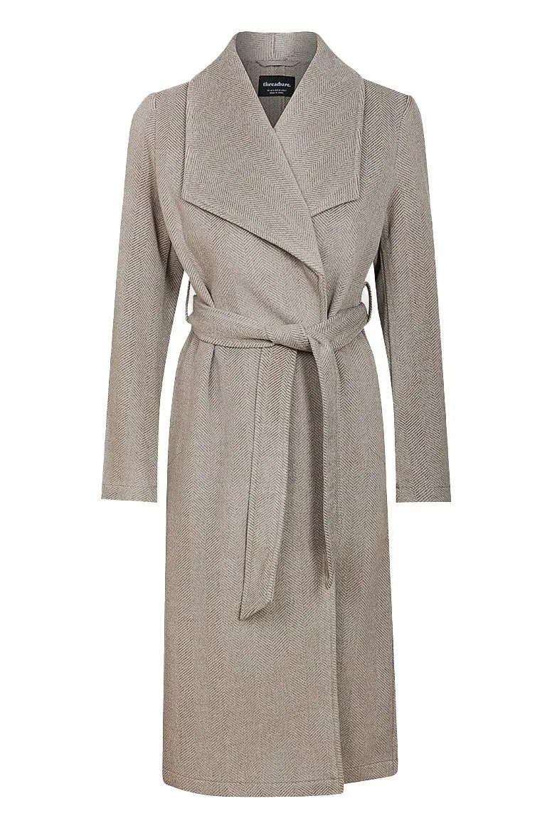 Pippa Shawl Collar Maxi Coat