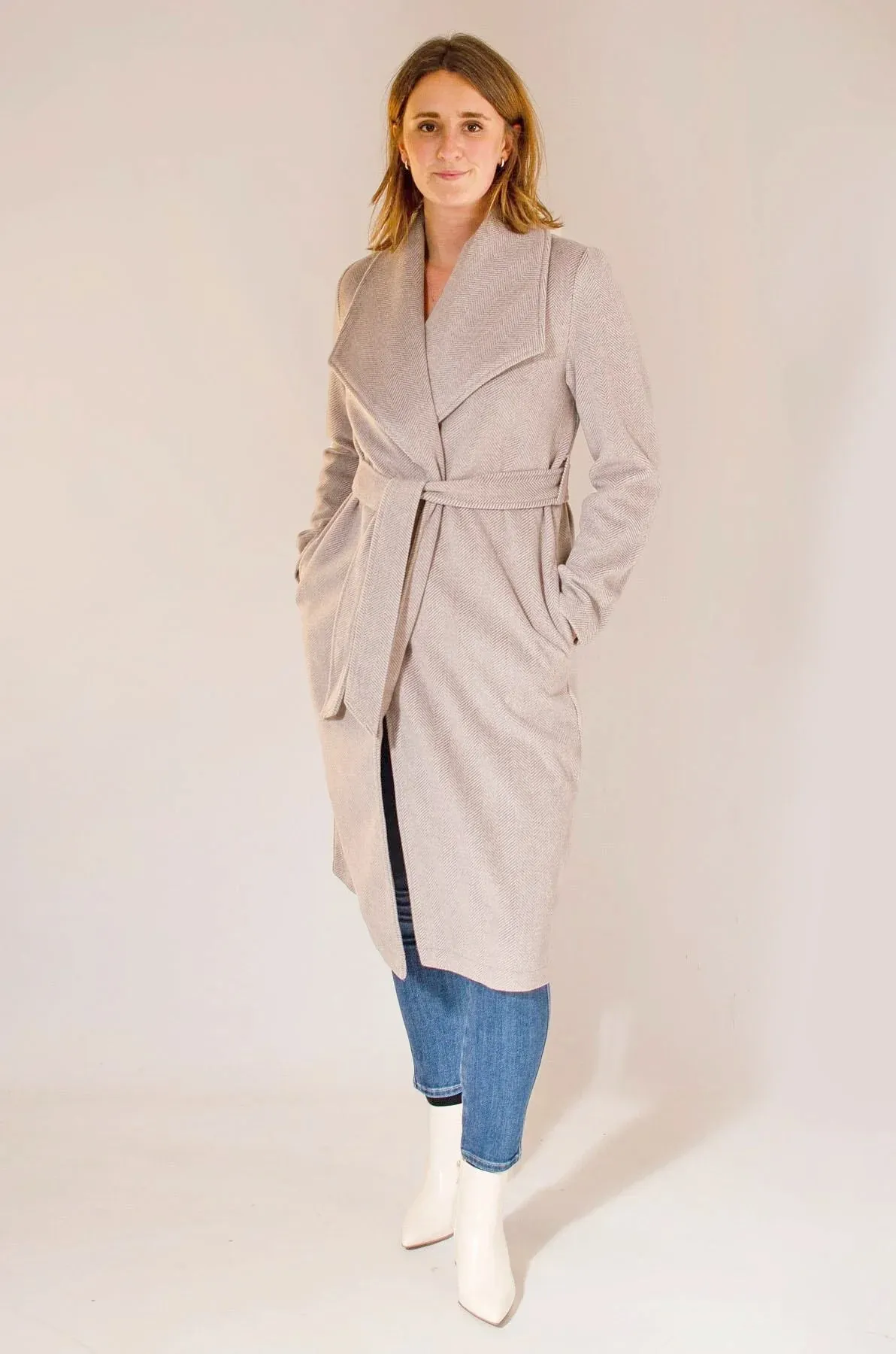 Pippa Shawl Collar Maxi Coat