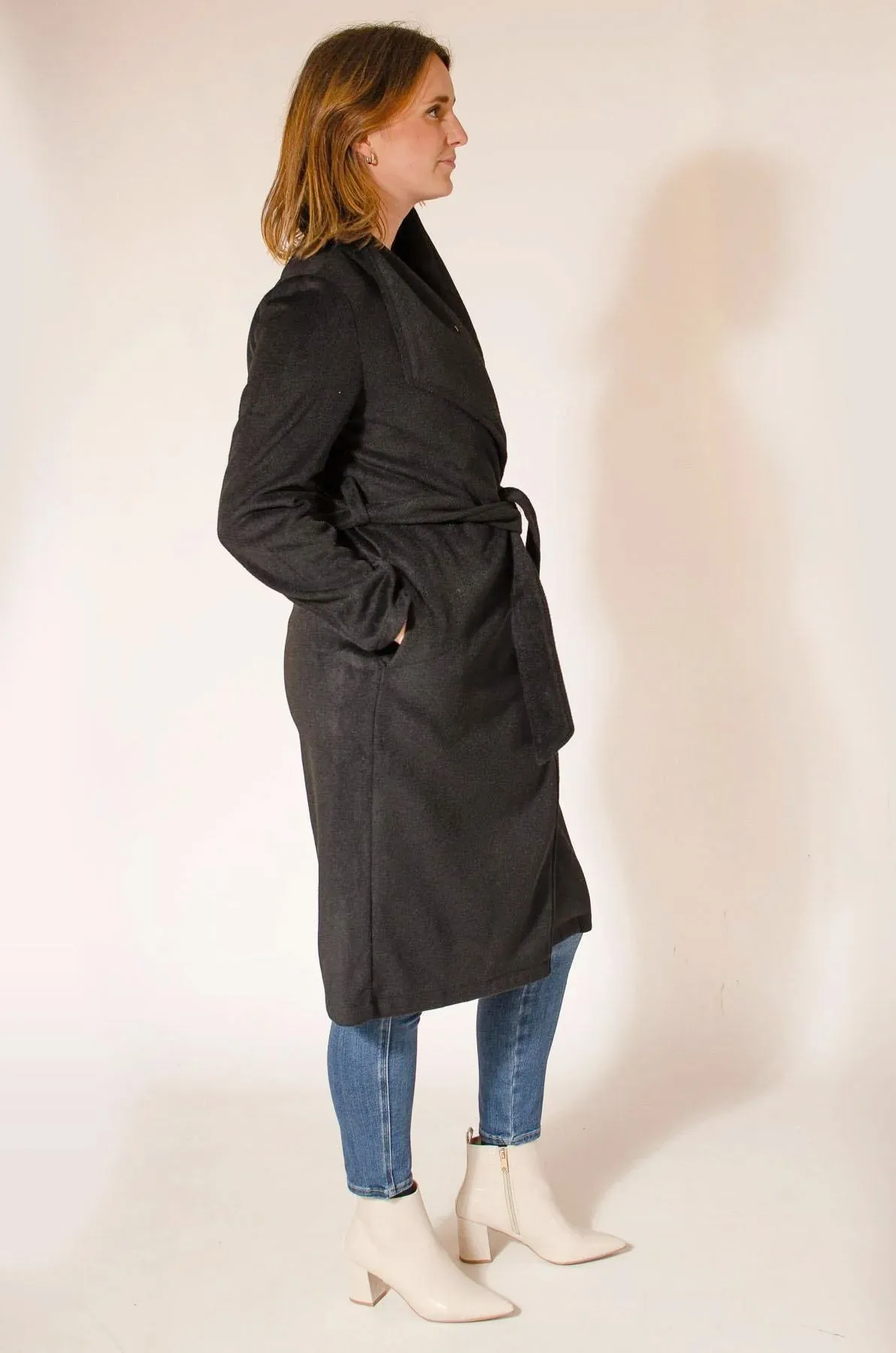 Pippa Shawl Collar Maxi Coat