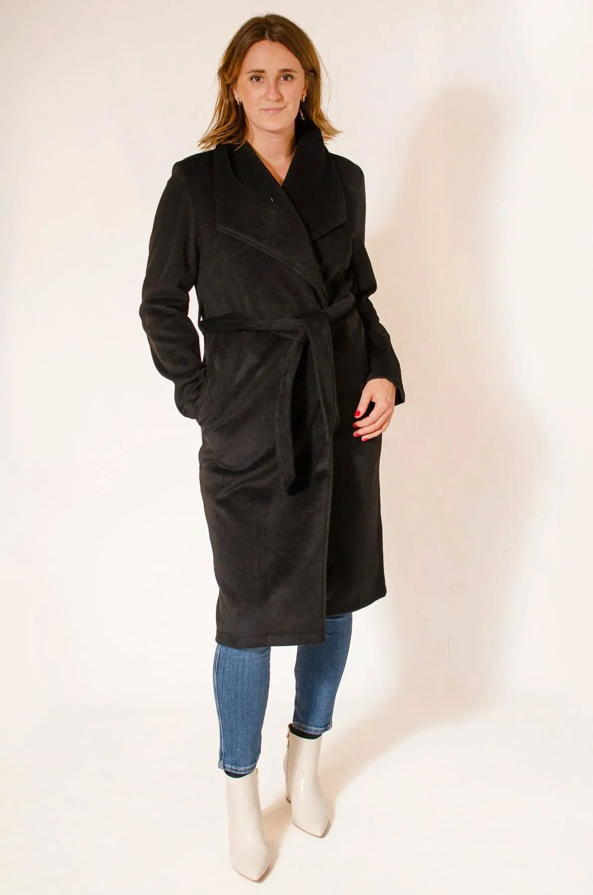 Pippa Shawl Collar Maxi Coat