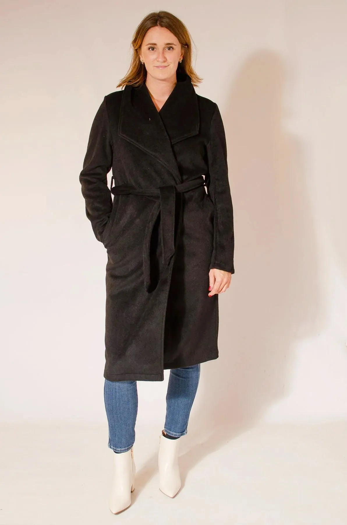 Pippa Shawl Collar Maxi Coat