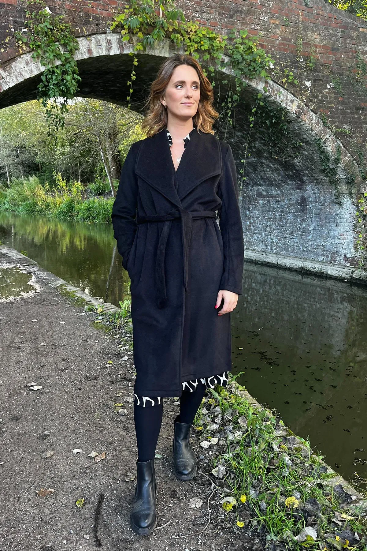 Pippa Shawl Collar Maxi Coat